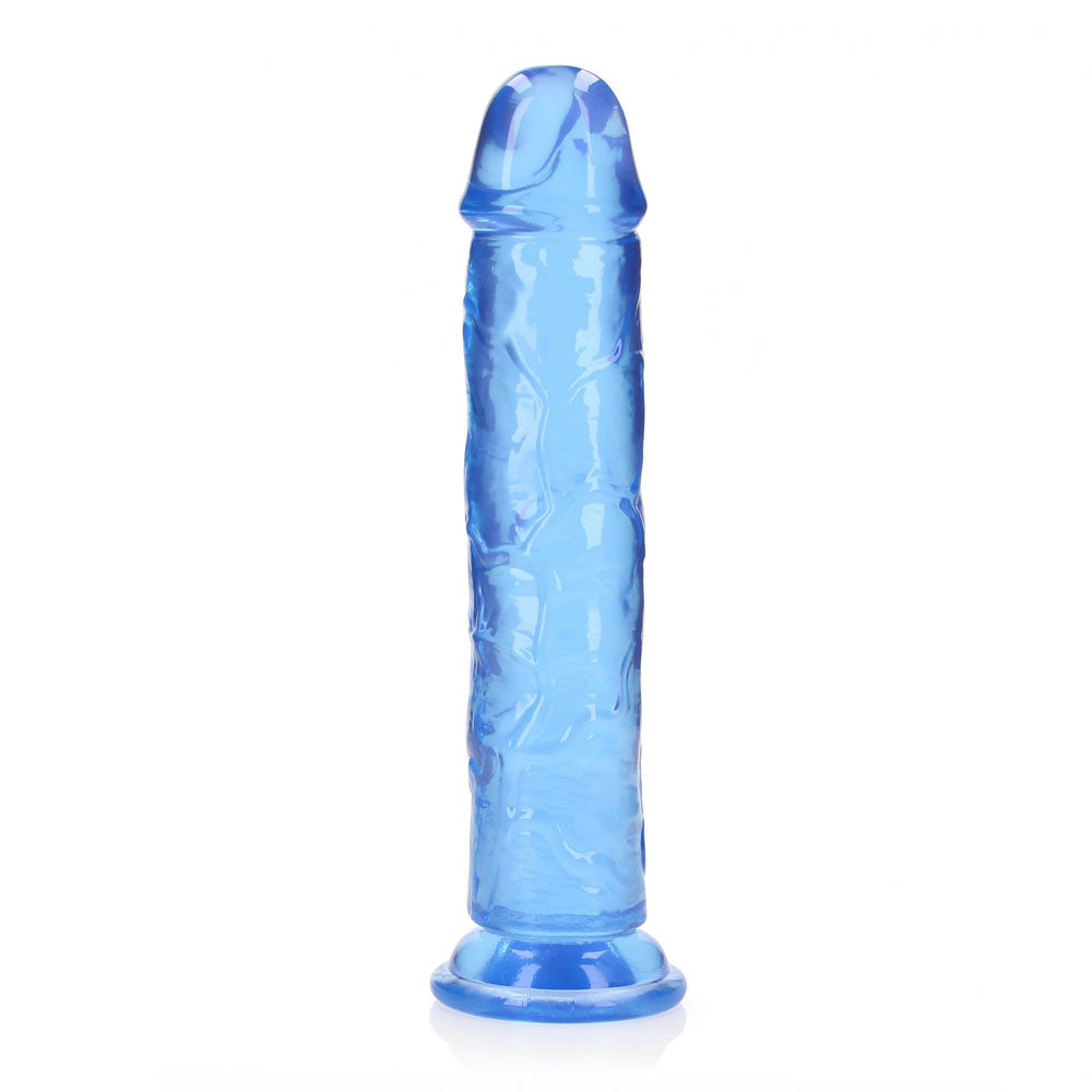 REALROCK 28 cm Straight Dildo - Blue - Blue 28 cm (10'') Dong — image 4