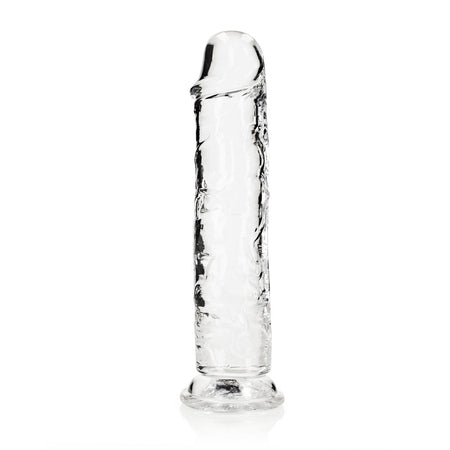 REALROCK 28 cm Straight Dildo - Transparent - Clear 28 cm (10'') Dong — image 3