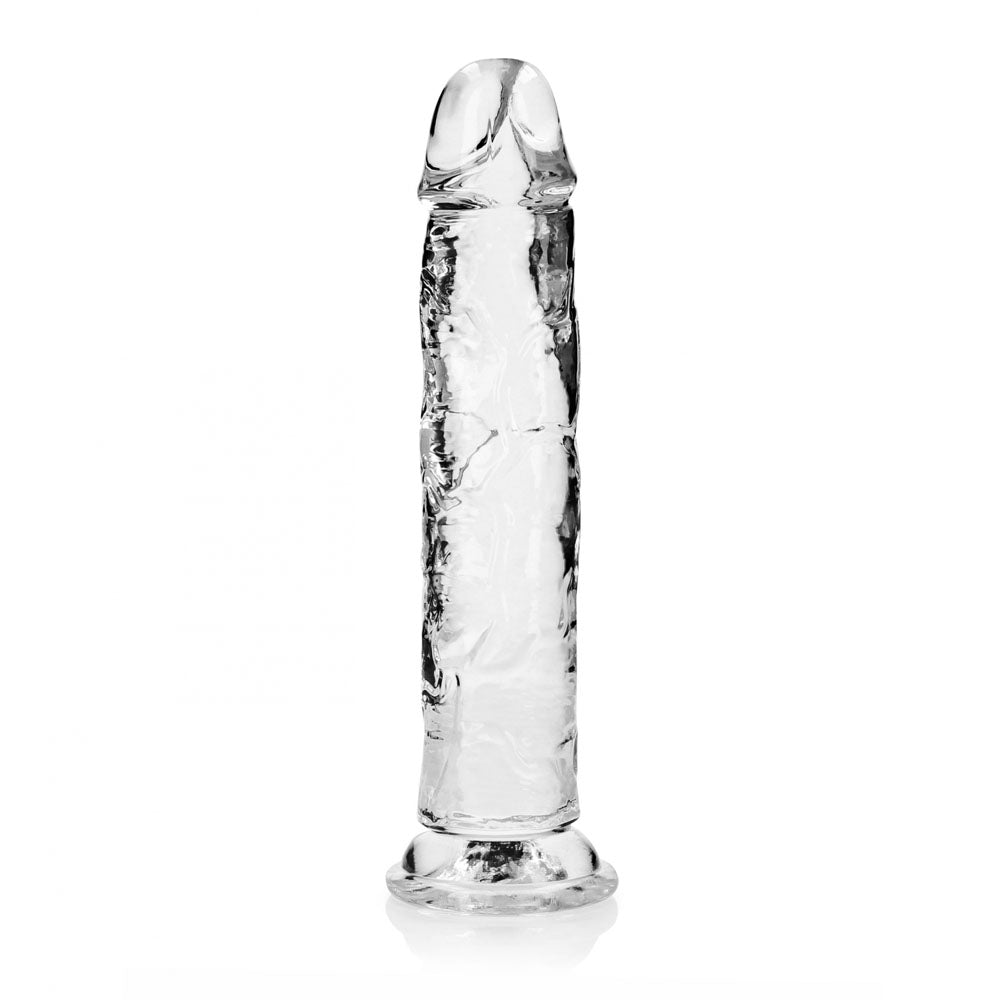 REALROCK 28 cm Straight Dildo - Transparent - Clear 28 cm (10'') Dong — image 4