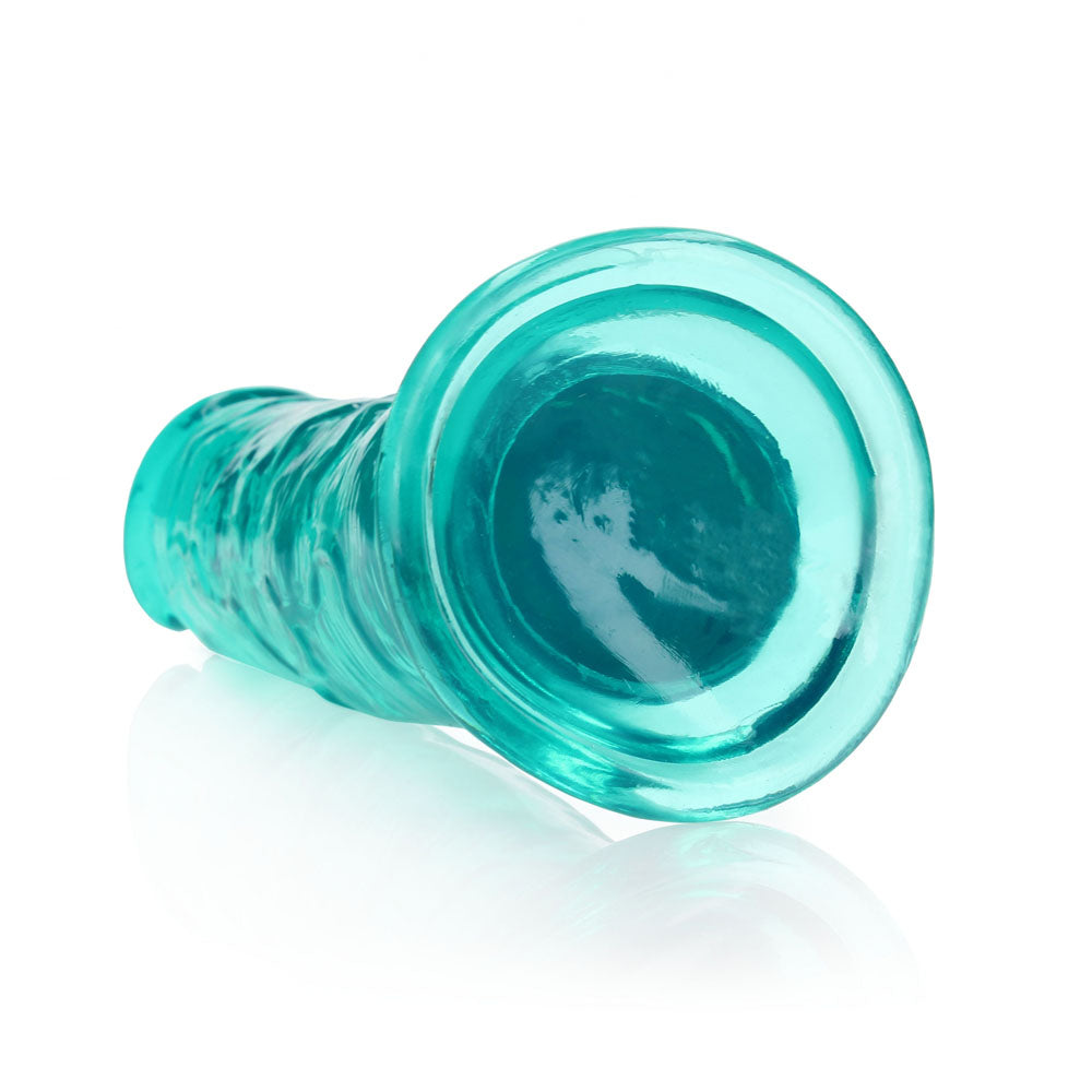 REALROCK 31 cm Straight Dildo - Turquoise - Turquoise 31 cm (11'') Dong — image 6