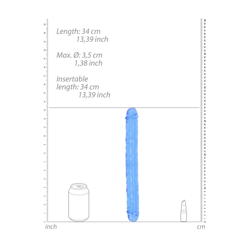 REALROCK 34 cm Double Dong - Blue - Blue 34 cm (14'') Double Dong — image 5