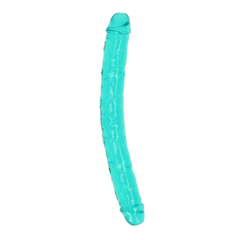 REALROCK 34 cm Double Dong - Turquoise - Turquoise 34 cm (14'') Double Dong — image 3