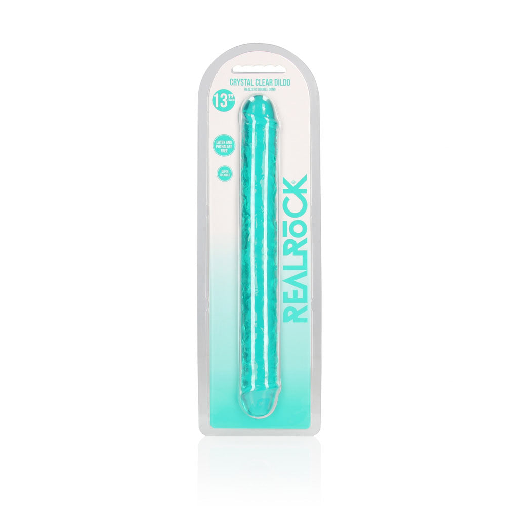 REALROCK 34 cm Double Dong - Turquoise - Turquoise 34 cm (14'') Double Dong — image 6