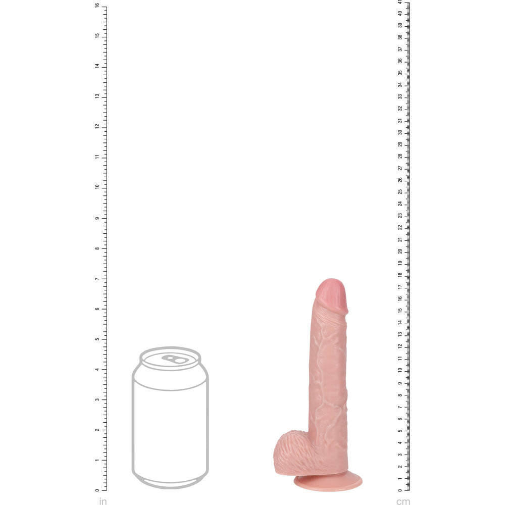 REALROCK 18cm Vibrating Cock + Balls - Flesh — view 6