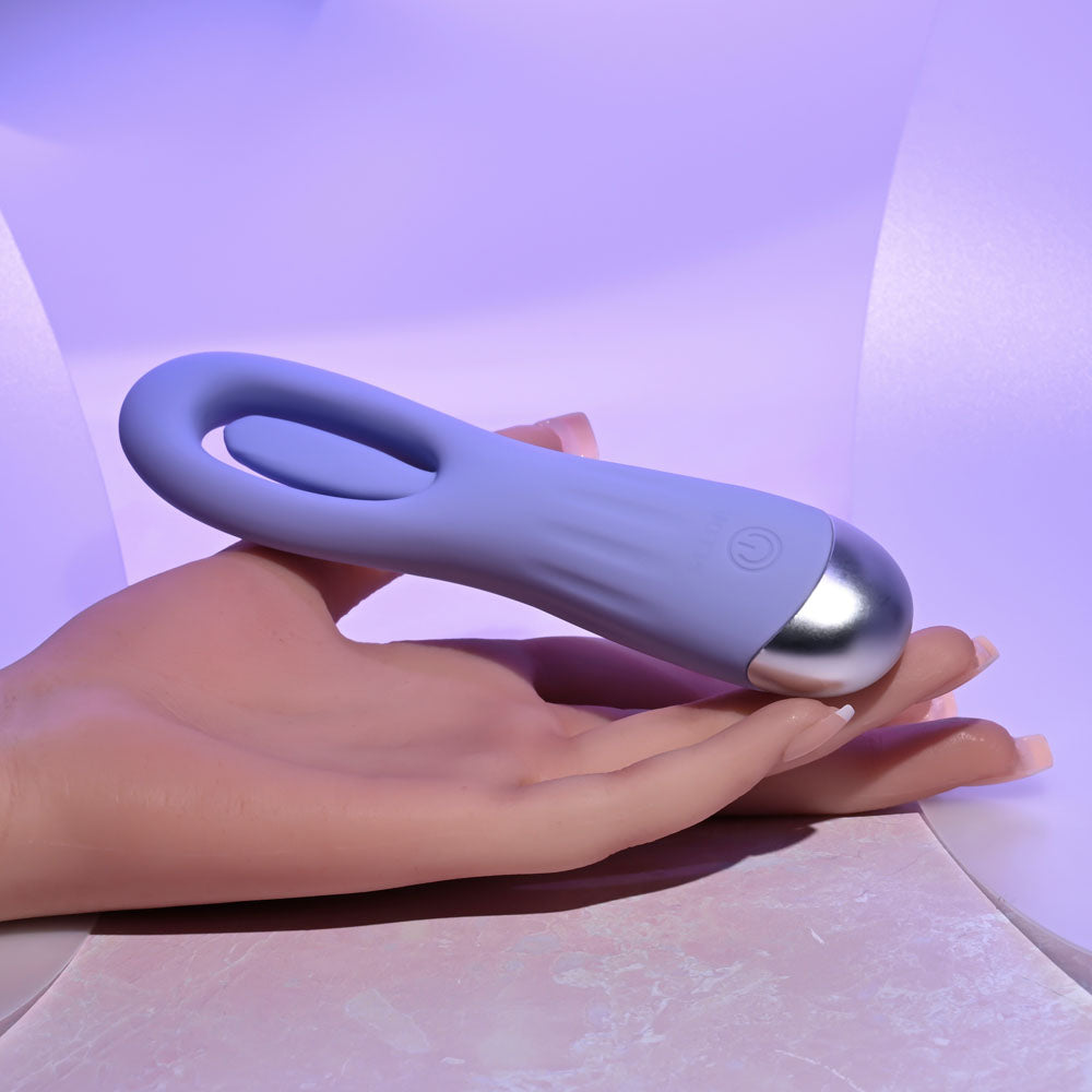 Selopa IN A FLAP - Purple 15 cm Flicking Stimulator
