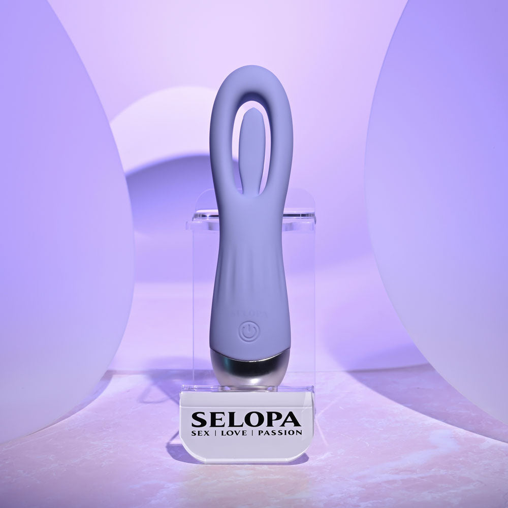Selopa IN A FLAP - Purple 15 cm Flicking Stimulator