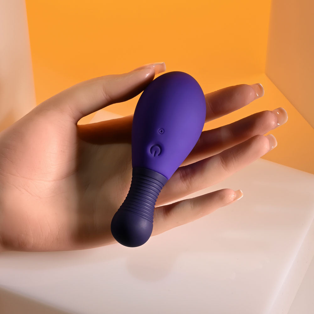 Selopa EGG ME ON - Purple 10 cm Egg with Wireless Remote