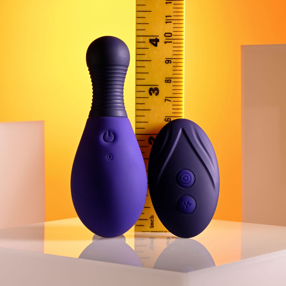 Selopa EGG ME ON - Purple 10 cm USB Rechargeable Egg with Wireless Remote — view 8