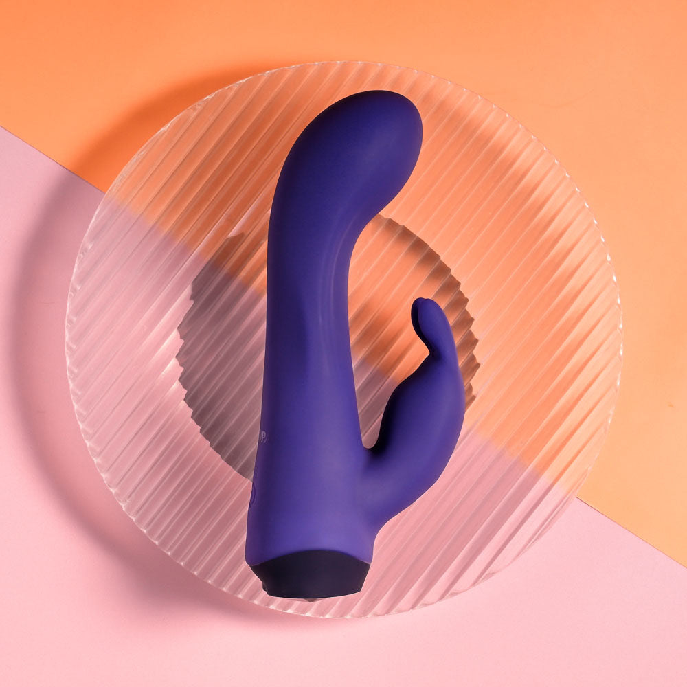 Selopa PLUM JOB - Purple 13.5 cm Rabbit Vibrator