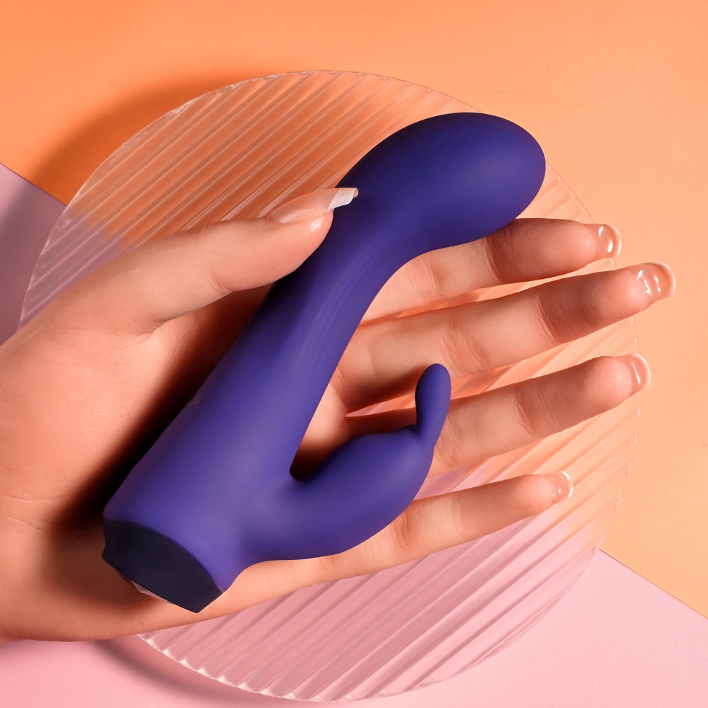 Selopa PLUM JOB - Purple 13.5 cm Rabbit Vibrator