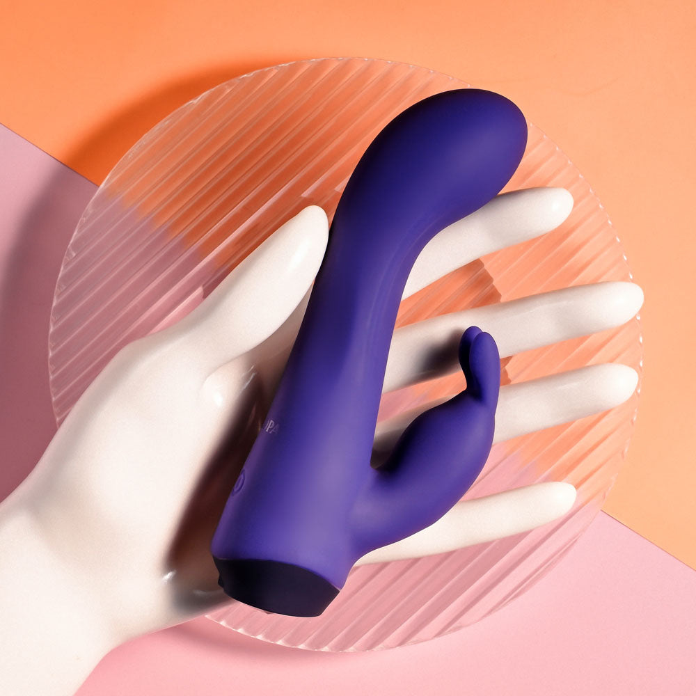 Selopa PLUM JOB - Purple 13.5 cm USB Rechargeable Rabbit Vibrator — view 7