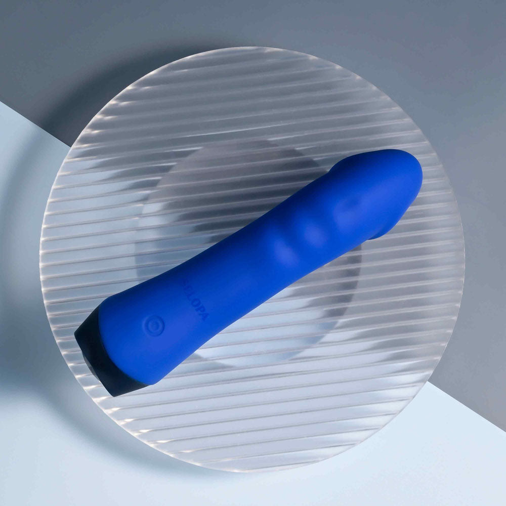 Selopa BLUE BANGER - Blue 13.6 cm Vibrator