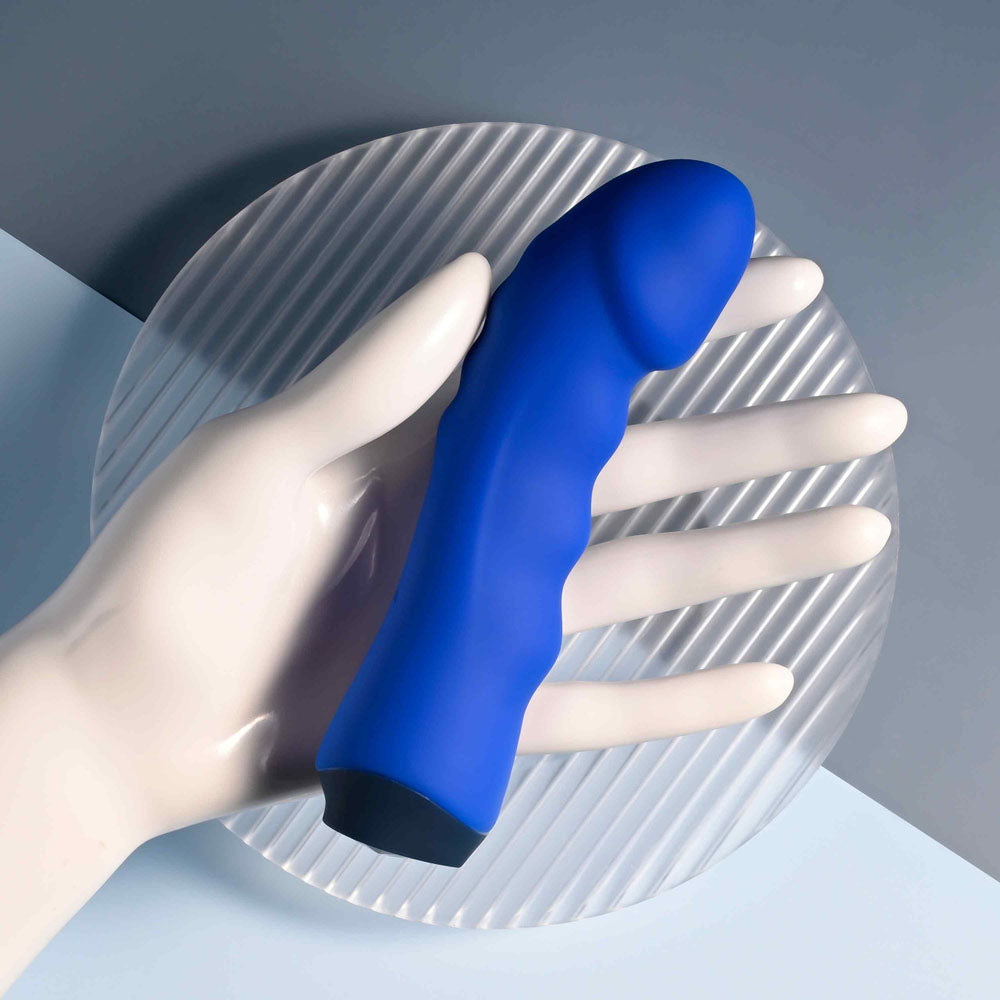 Selopa BLUE BANGER - Blue 13.6 cm USB Rechargeable Vibrator — view 6