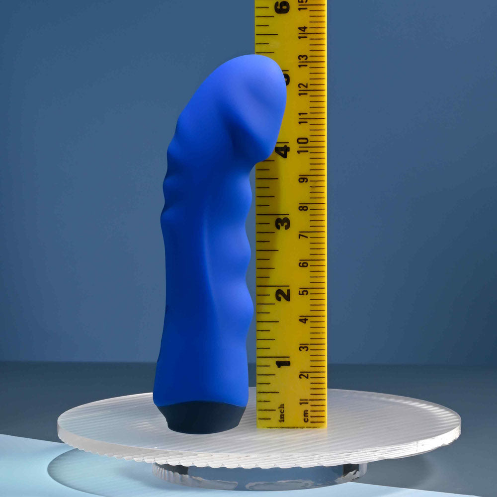 Selopa BLUE BANGER - Blue 13.6 cm USB Rechargeable Vibrator — view 7