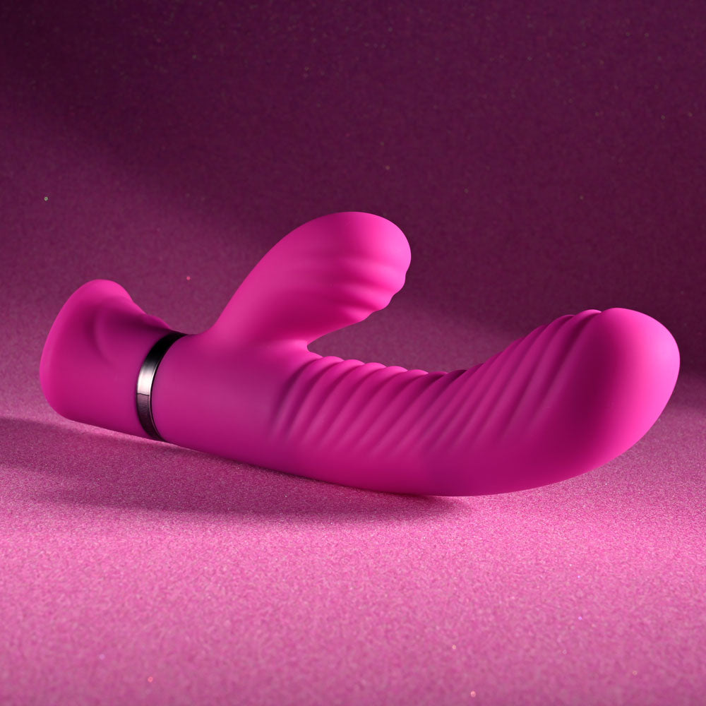 Selopa NEXT WAVE - Pink 16.4 cm Dual Vibrator