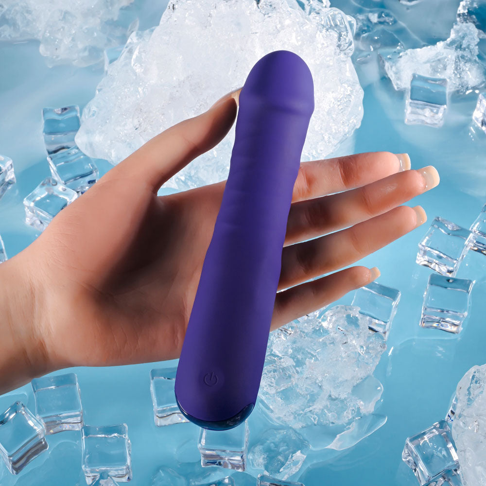 Selopa AMBITION - Purple 17 cm Thrusting Vibrator