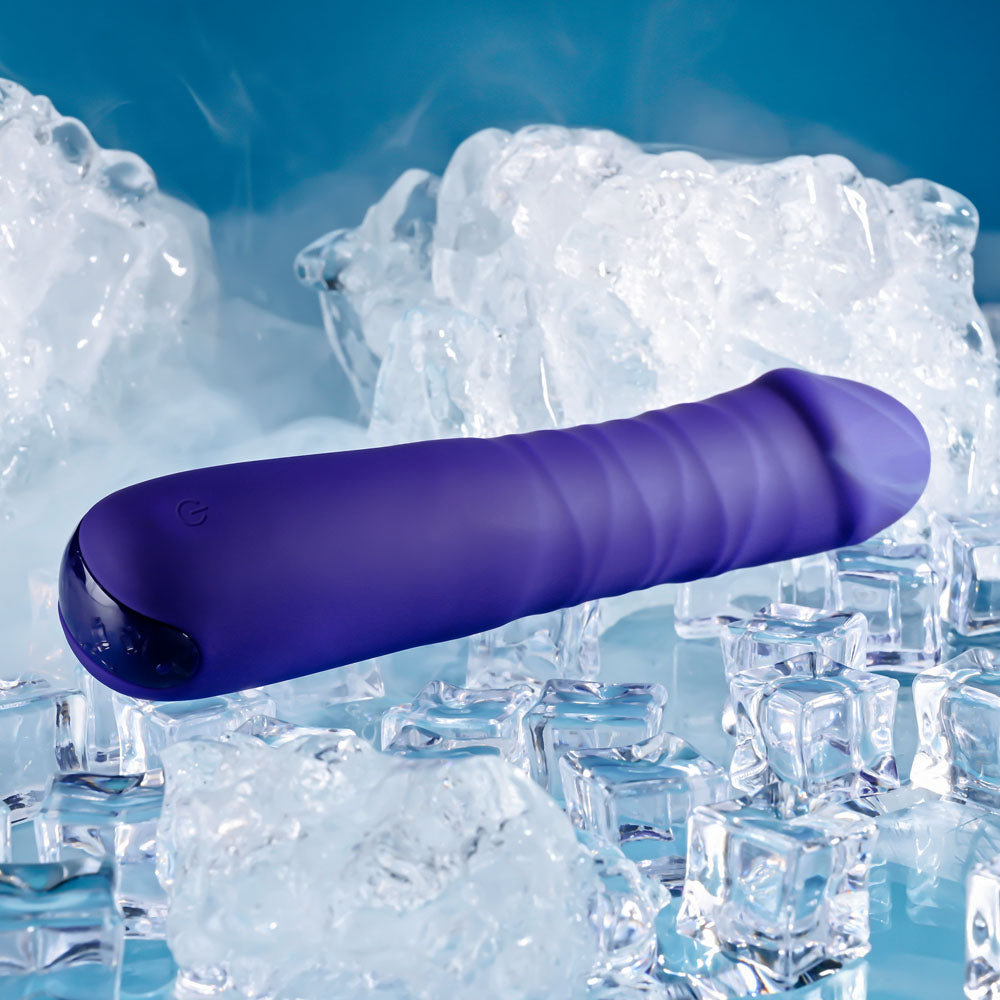 Selopa AMBITION - Purple 17 cm Thrusting Vibrator