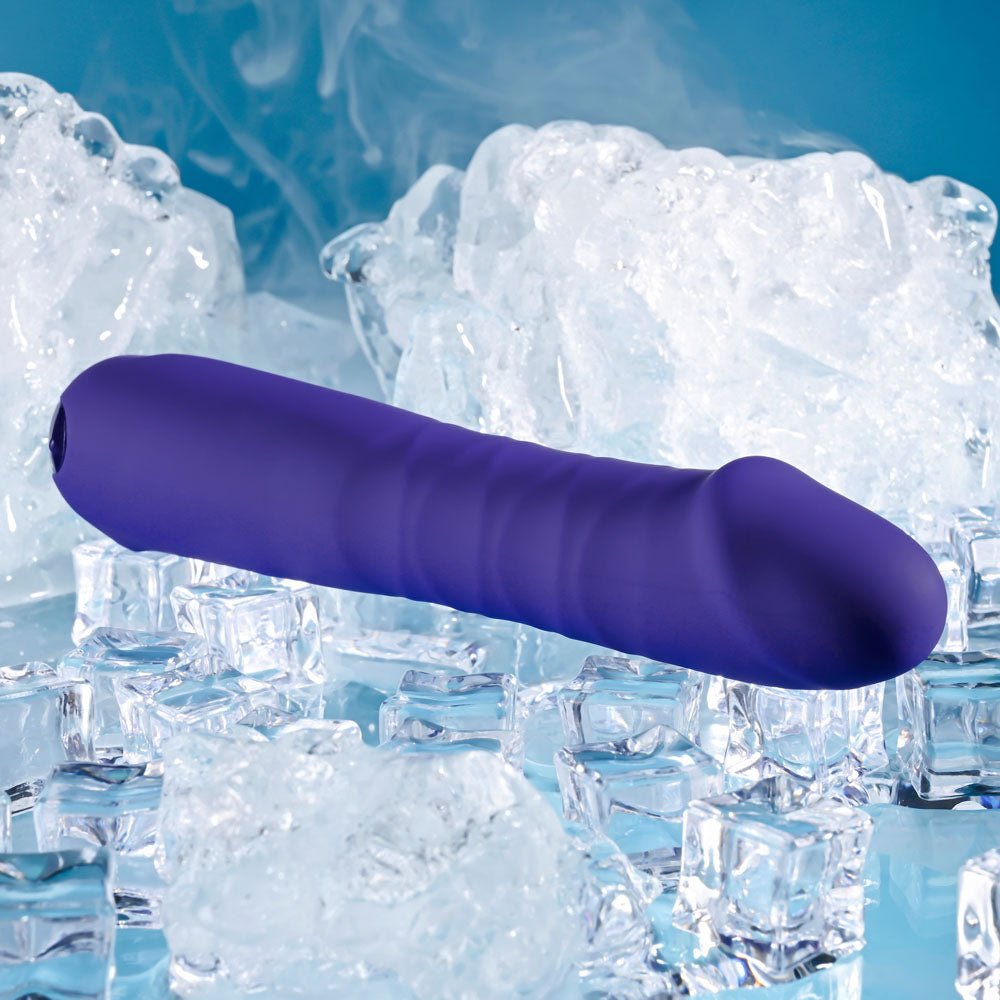 Selopa AMBITION - Purple 17 cm Thrusting Vibrator