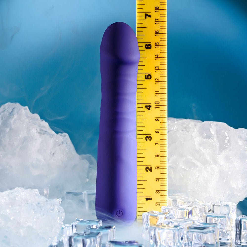 Selopa AMBITION - Purple 17 cm USB Rechargeable Thrusting Vibrator — view 8