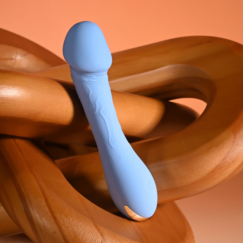 Selopa DAINTY DICK - Baby Blue 11.9 cm Mini Vibrator