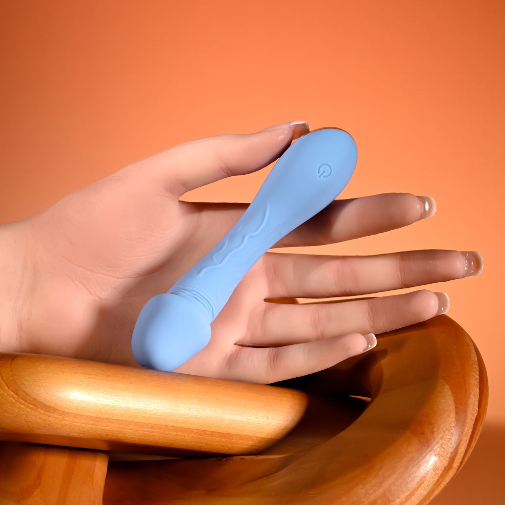Selopa DAINTY DICK - Baby Blue 11.9 cm Mini Vibrator