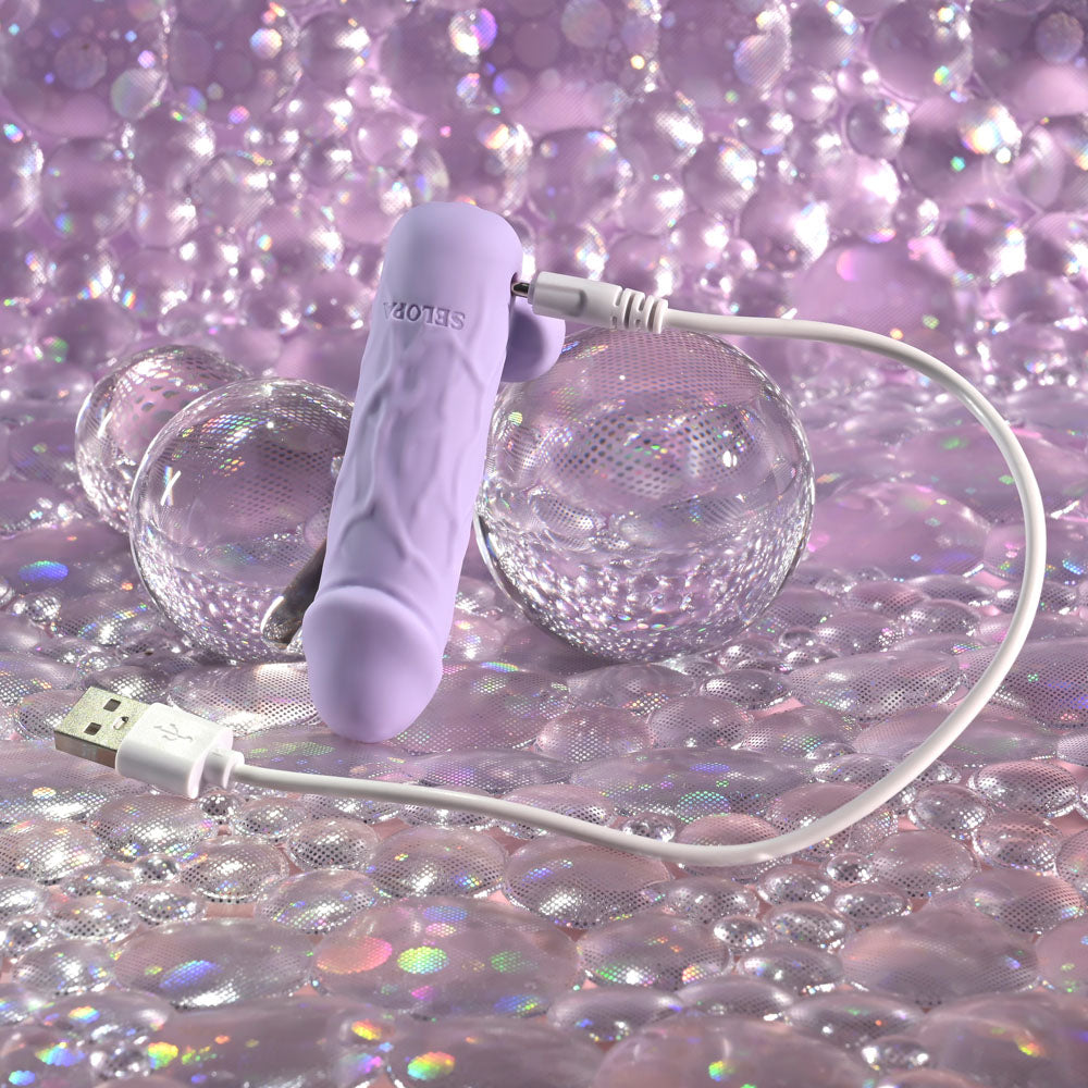 Selopa BALLSY BULLET - Purple 9.2 cm USB Rechargeable Bullet — image 9