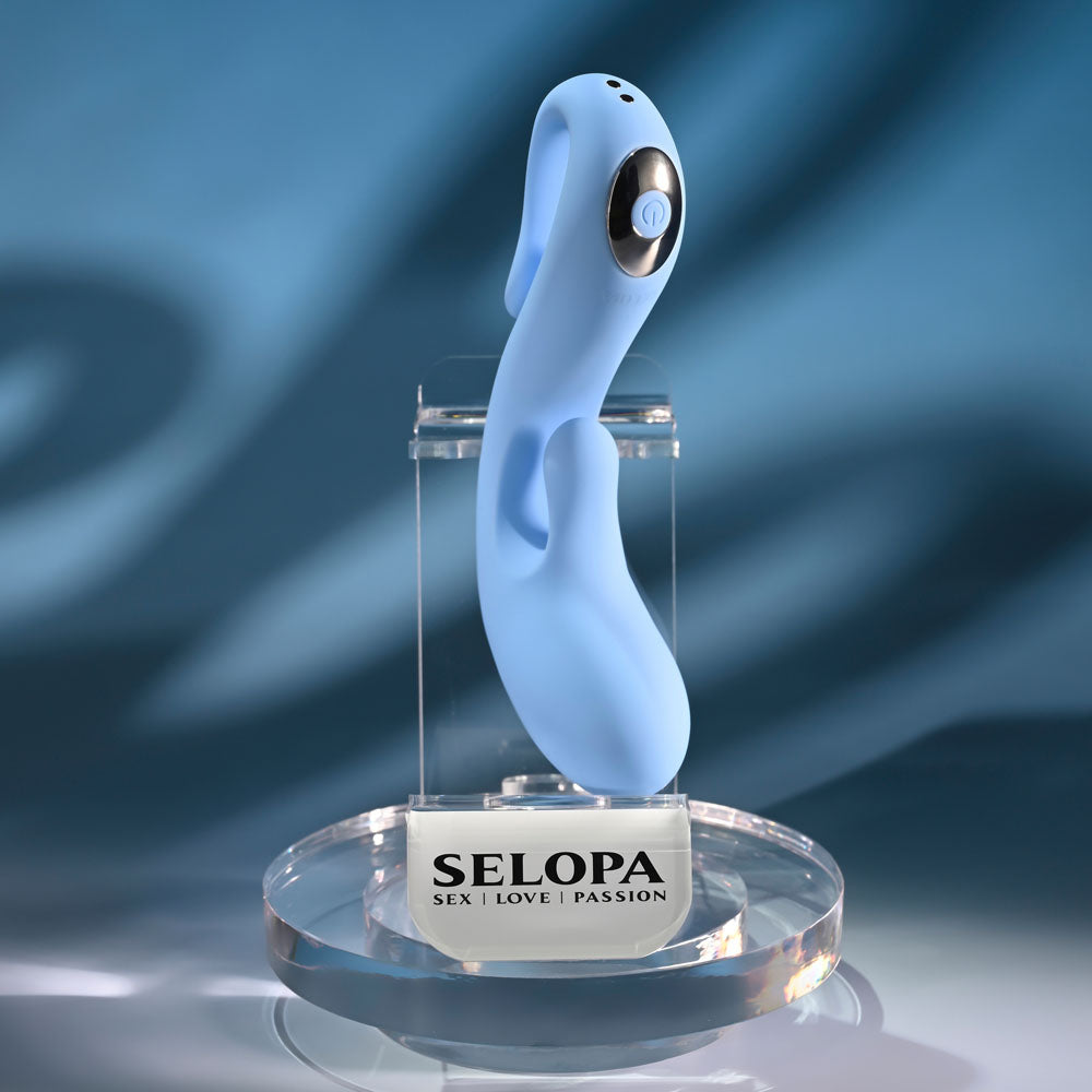 Selopa SMOOTH OPERATOR - Blue USB Rechargeable Vibrator — image 4