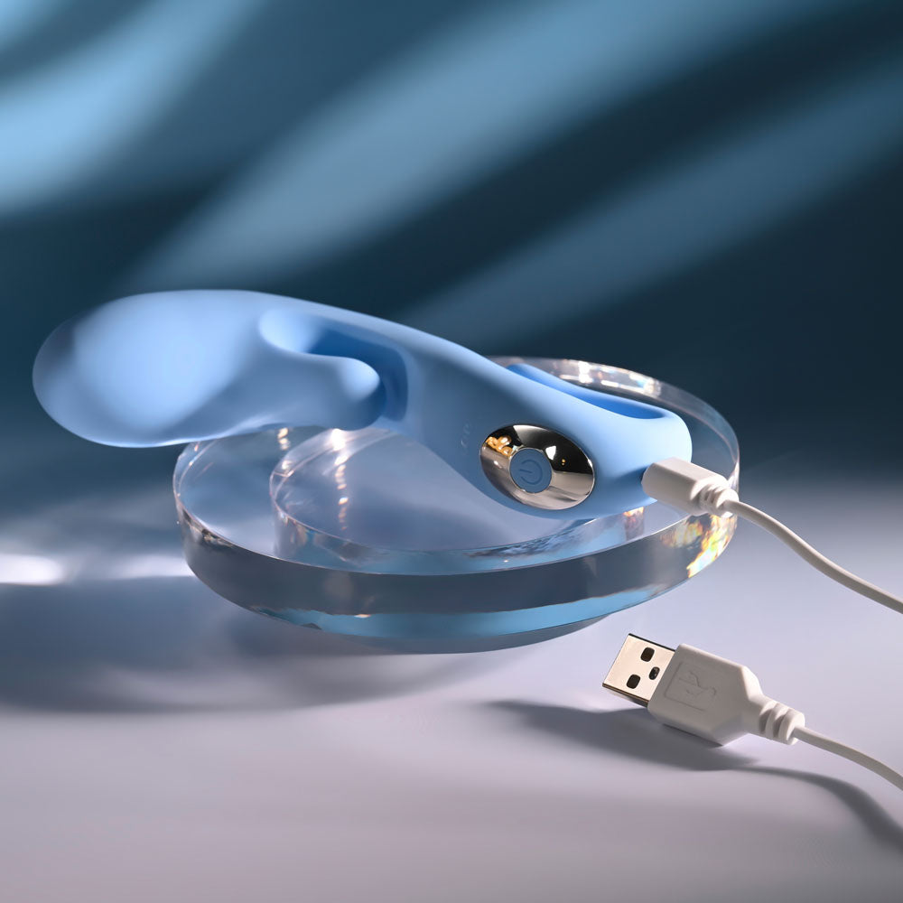 Selopa SMOOTH OPERATOR - Blue USB Rechargeable Vibrator — image 9