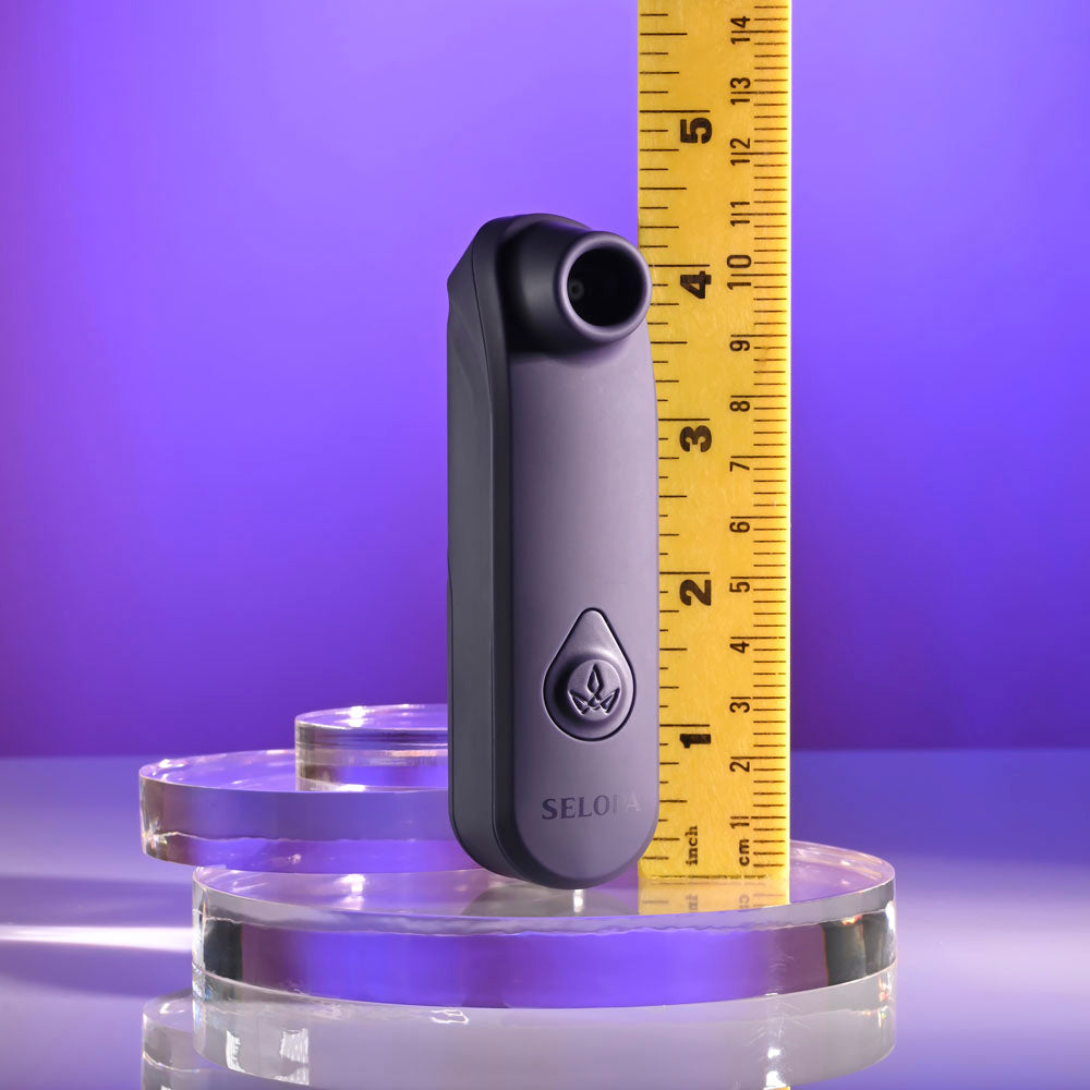 Selopa SURE THING - Black Vibrating & Sucking Stimulator — view 7