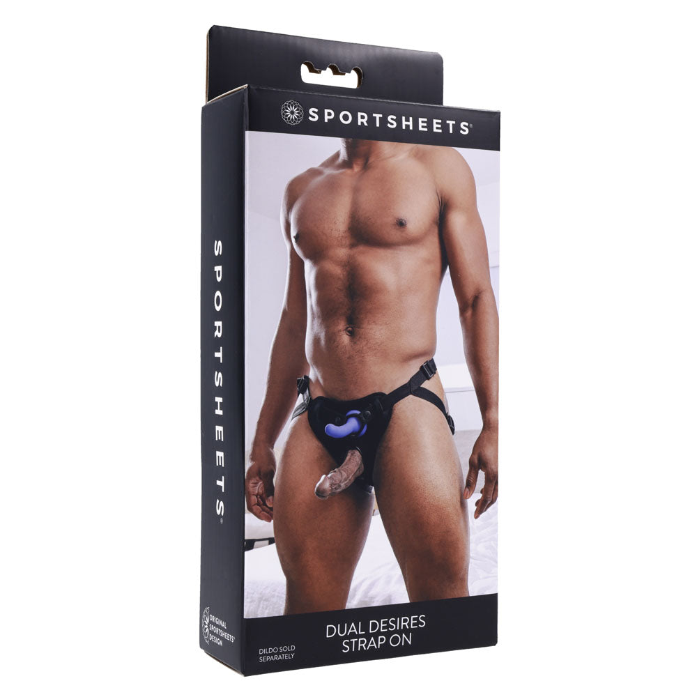 SPORTSHEETS Dual Desires Strap On — view 9