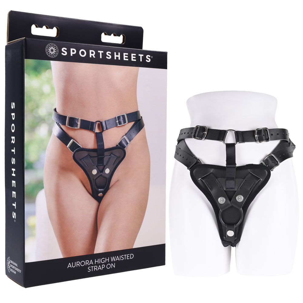 SPORTSHEETS Aurora High Waisted Strap On buy online Australia