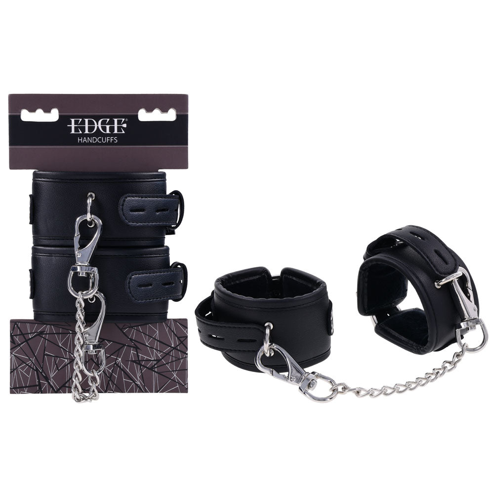 EDGE Handcuffs - Black Restraints buy online Australia