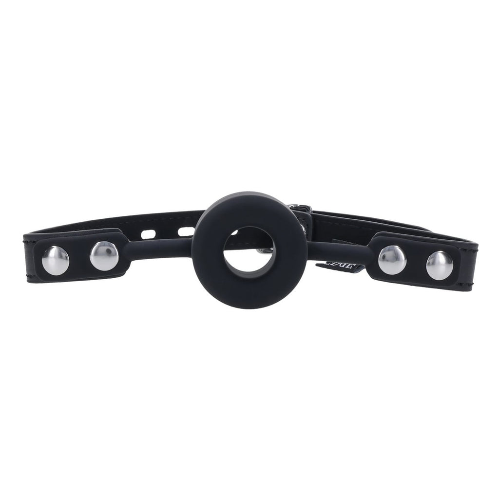 EDGE Silicone Ring Gag - Black Mouth Restraint — image 4
