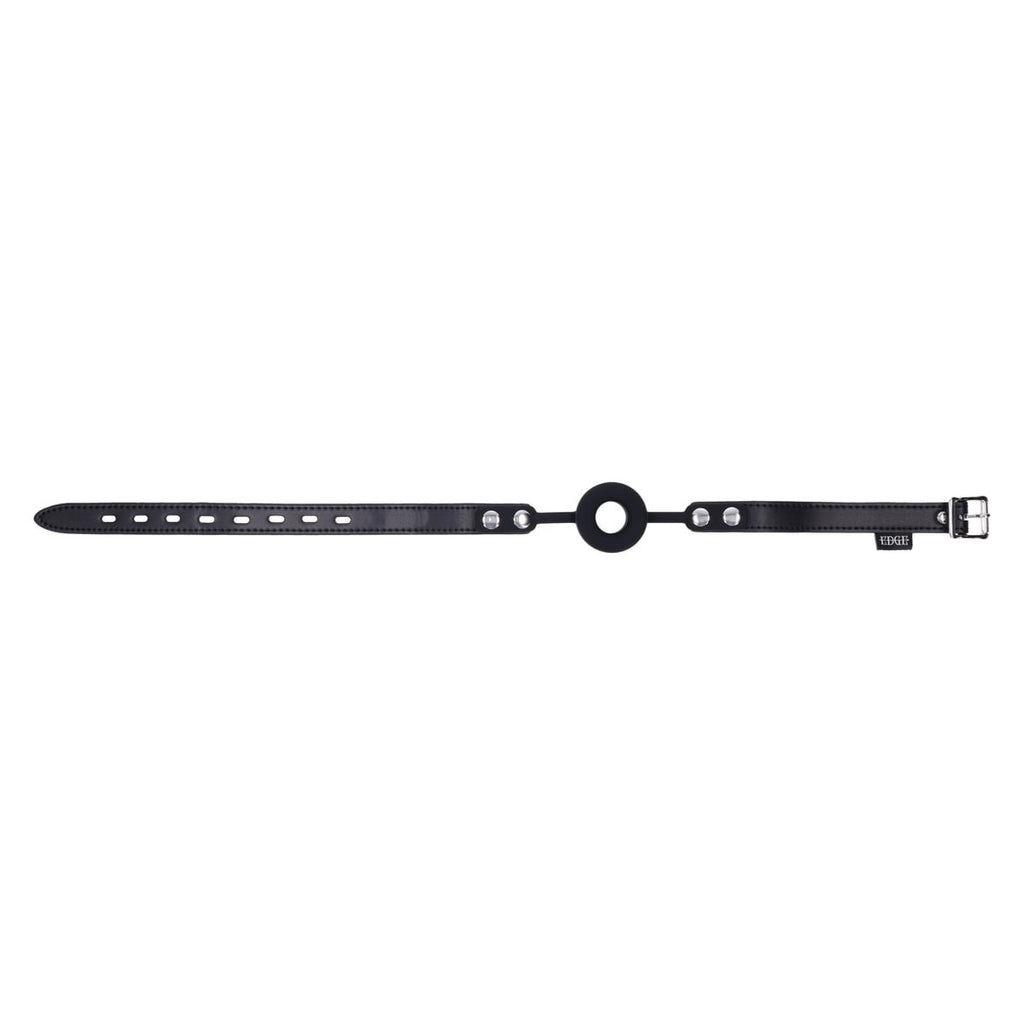 EDGE Silicone Ring Gag - Black Mouth Restraint — image 8