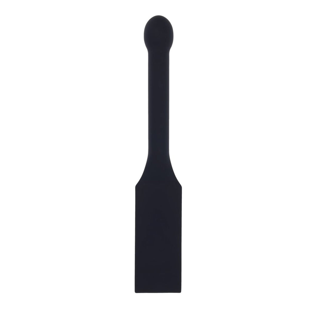 EDGE Spiked Silicone Paddle - Black Spanking Paddle with Insertable Handle — image 4
