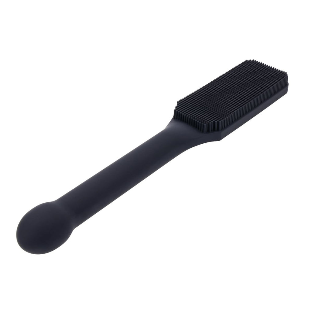 EDGE Pins & Needles Silicone Paddle - Black Spanking Paddle with Insertable Handle — image 7