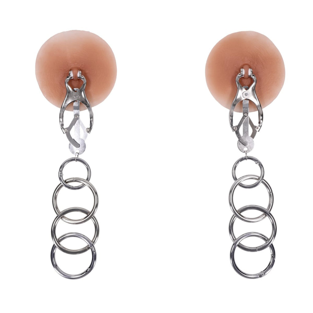 EDGE Tuggable Clover Clamps - Metal Nipple Restraints — image 8