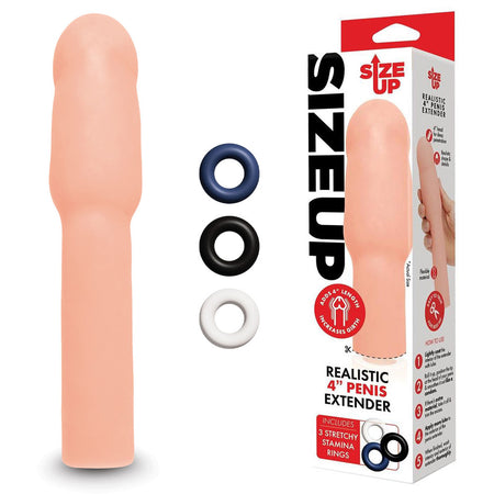 Size Up Realistic 4 Inch Penis Extender buy online Australia