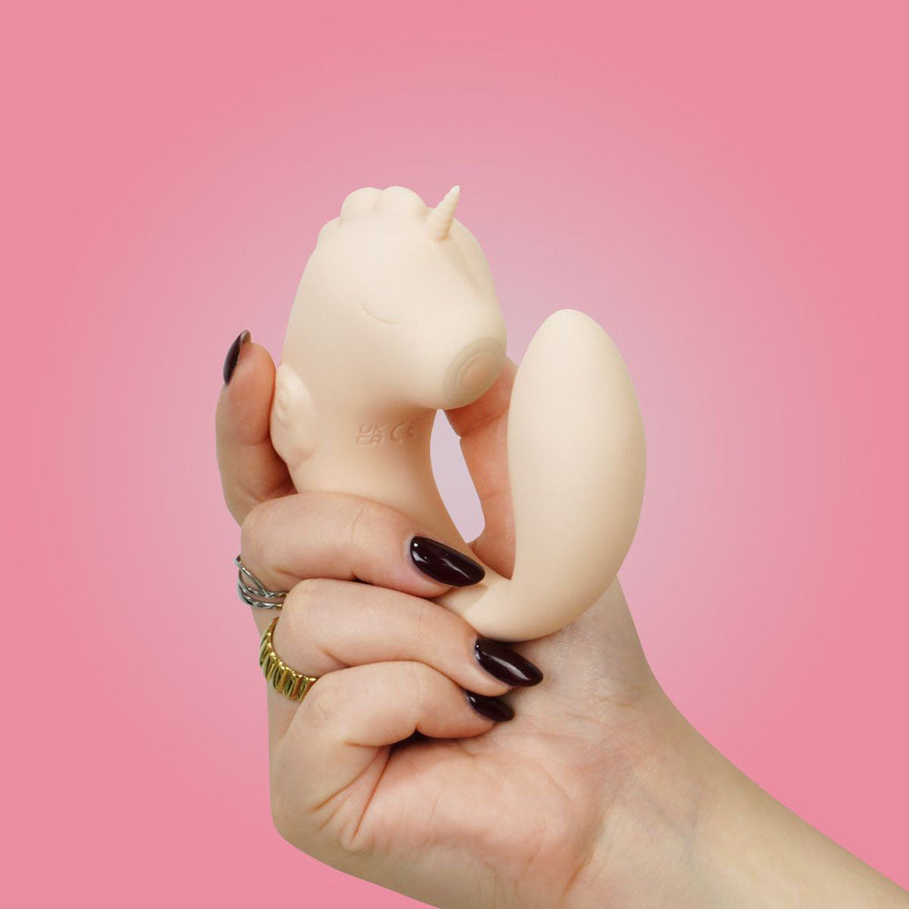 Unihorn - C Horse - Coral Throb - Coral Dual Unicorn Vibrator