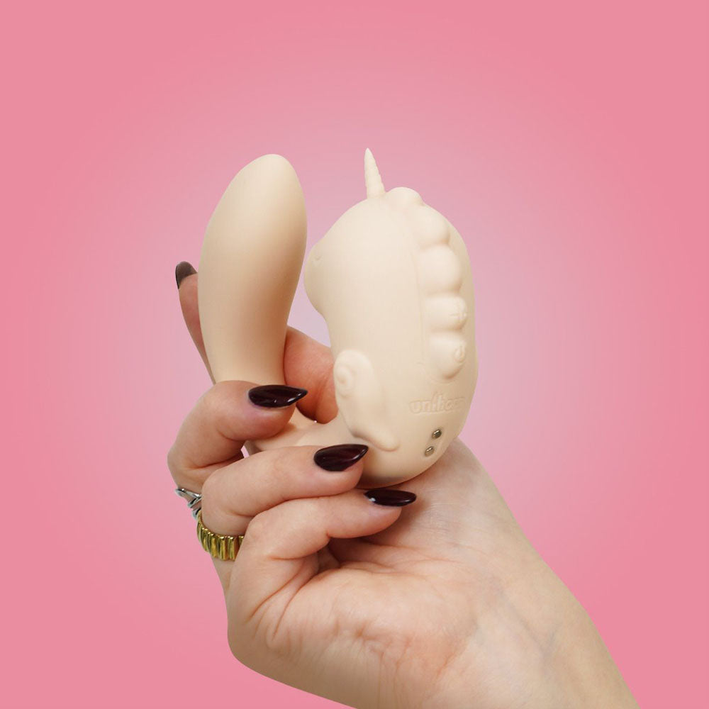 Unihorn - C Horse - Coral Throb - Coral Dual Unicorn Vibrator