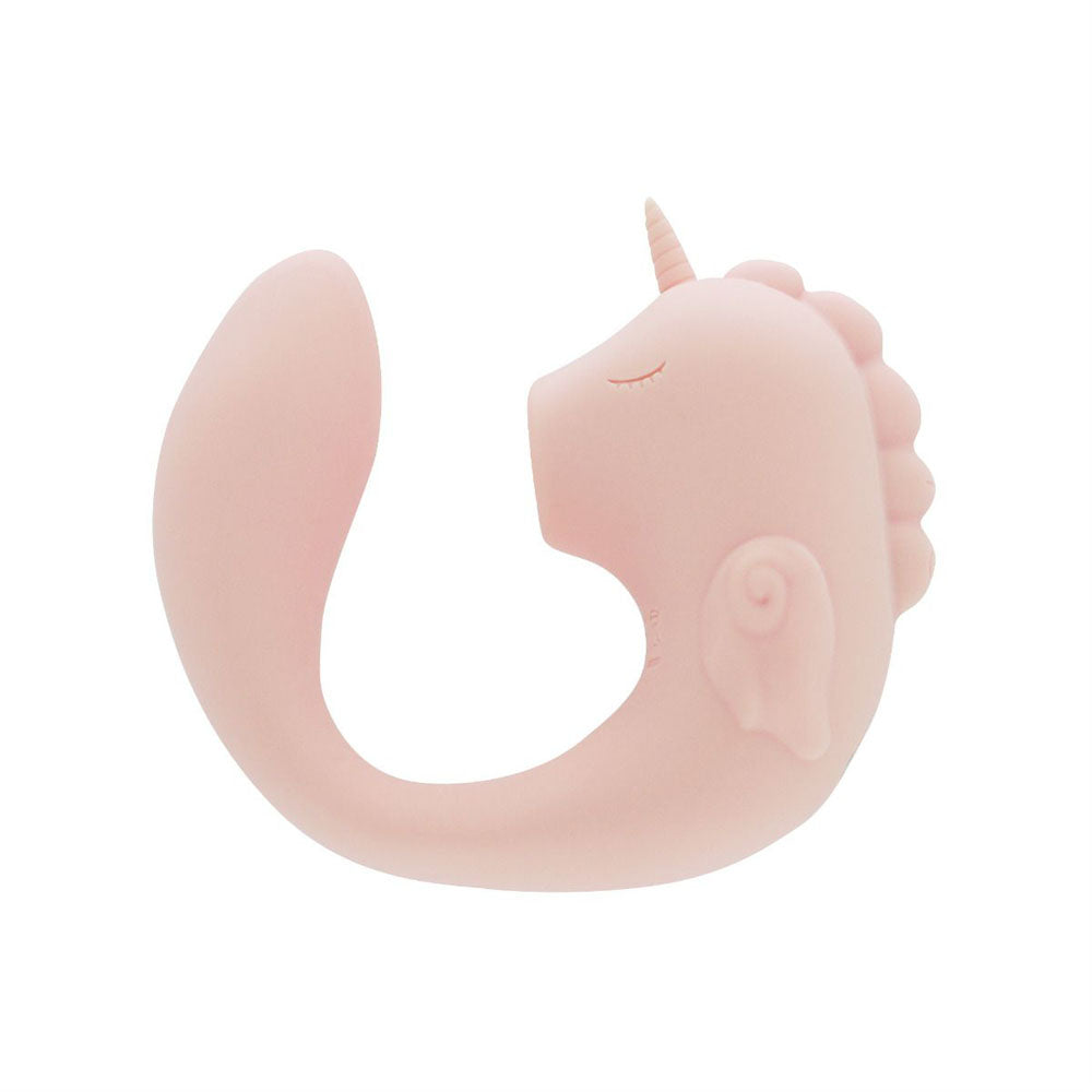 Unihorn - C Horse - Coral Throb - Coral Dual Unicorn Vibrator