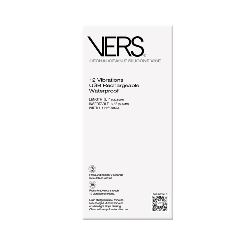 VERS Silicone P-Spot Vibe