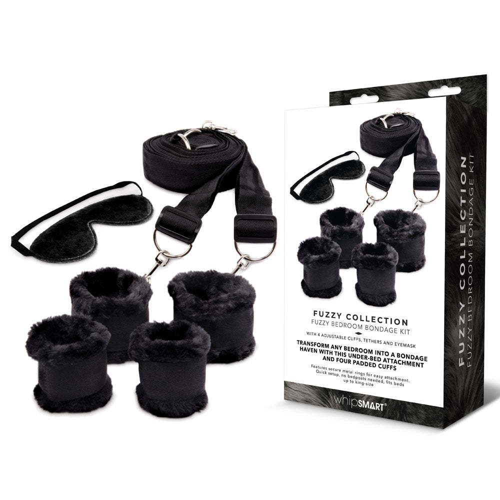 WHIPSMART FUZZY BEDROOM BONDAGE KIT -