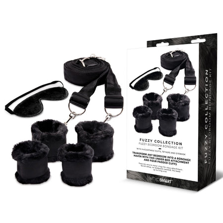 WHIPSMART FUZZY BEDROOM BONDAGE KIT -