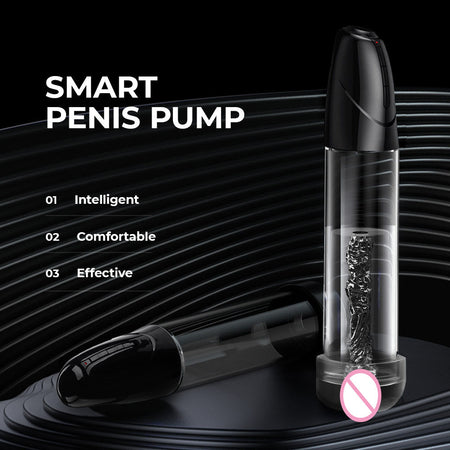 LuvPump Smart Penis Pump - Clear 2-in-1 Automatic Penis Pump buy online Australia