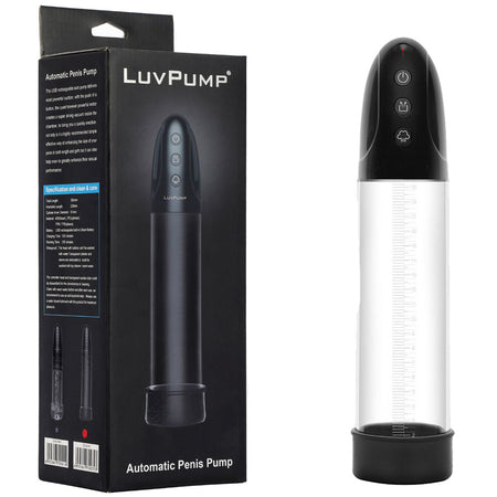 LuvPump Automatic Penis Pump - Clear Automatic Penis Pump buy online Australia