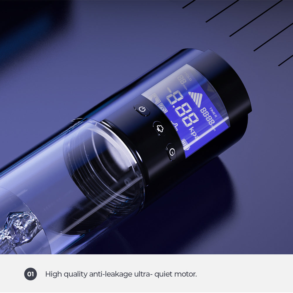 LuvPump Smart Penis Pump - Clear USB Rechargeable Automatic Penis Pump — view 13