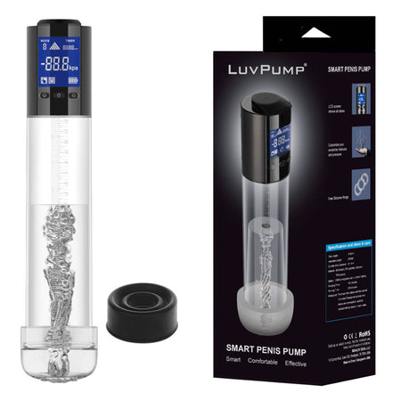LuvPump Smart Penis Pump - Clear Automatic Penis Pump buy online Australia