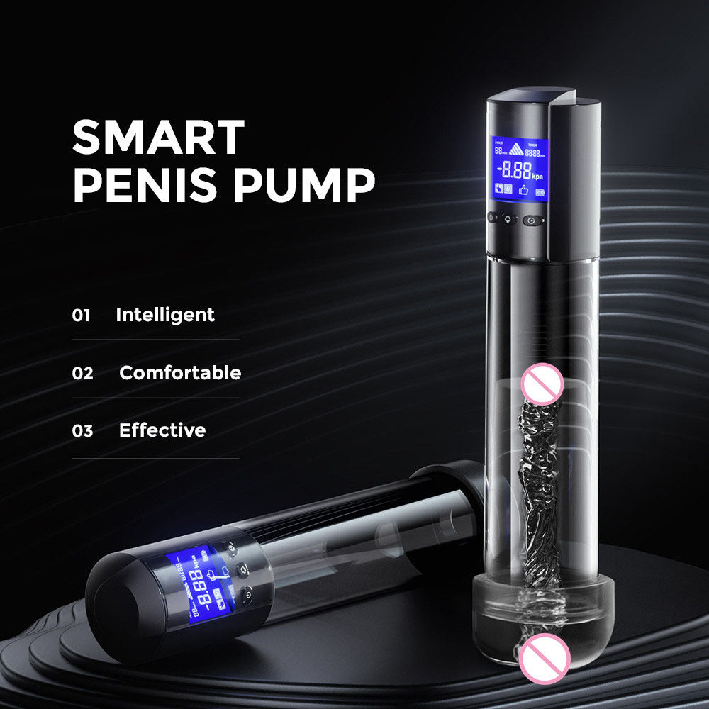 LuvPump Smart Penis Pump - Clear Automatic Penis Pump
