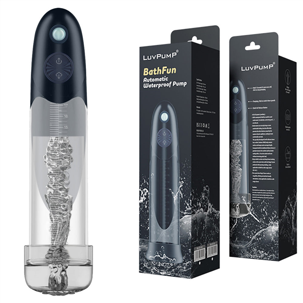 LuvPump BathFun - Waterproof Automatic Penis Pump buy online Australia